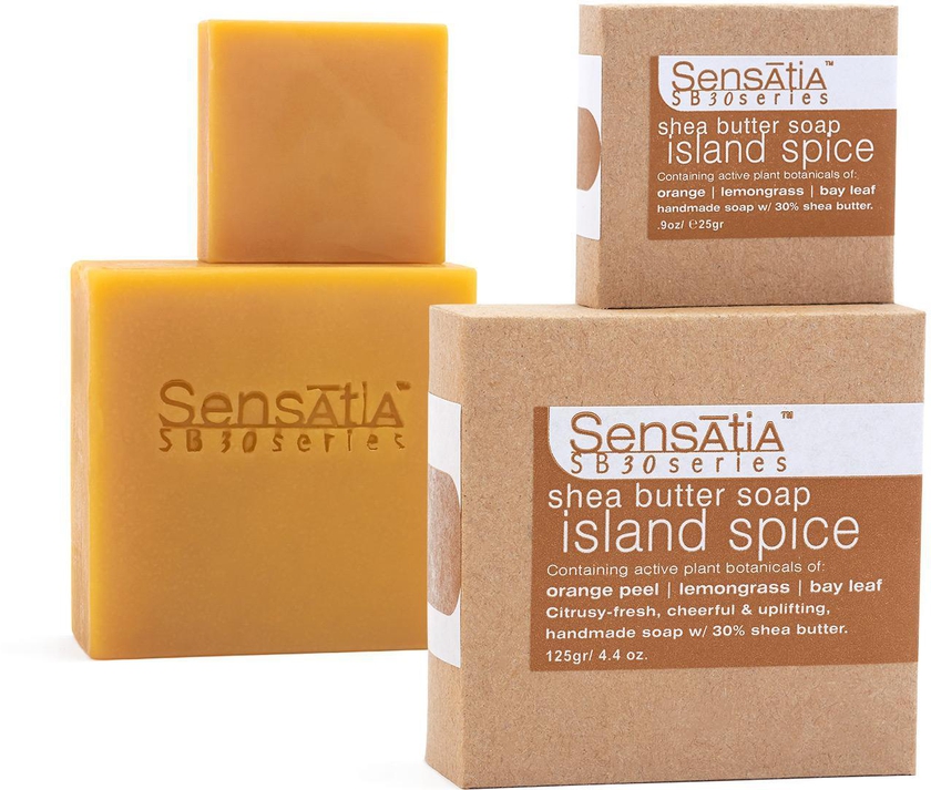 Sensatia Island Spice Shea Butter Soap 125g