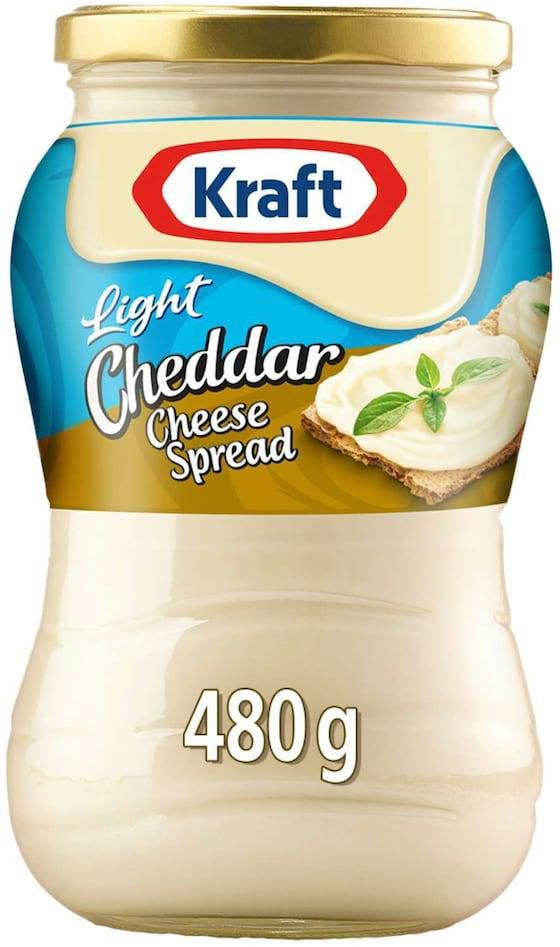 Kraft Light Cheddar Cheese Spread 480g