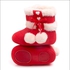 Red Baby Girl Warm Prewalkers Boots Shoes