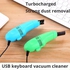 2024 Mini USB Keyboard Vacuum Cleaner