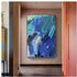 Wall Framed Raven Blue 2 HD Artwork Painting Picture Design