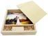 Generic OR Maple Wood Photo Album Box USB Flash Drive Photography Wedding Storage Device Beige
