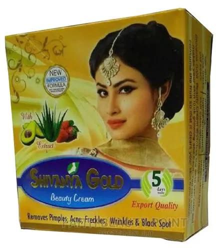 Shivanya GOLD Beauty Cream, Removes Pimples, ACNE & Dark Spots
