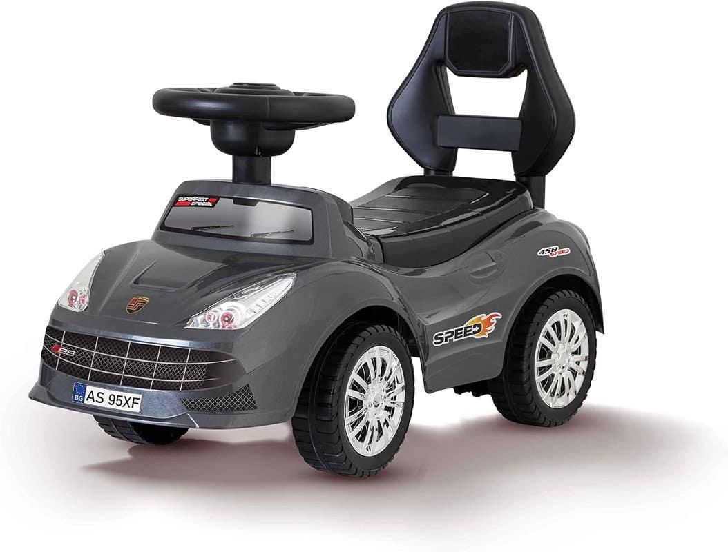 Get Ride-on car for children, plastic - grey with best offers | Raneen.com