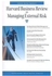 Harvard Business Review On Managing External Risk ,Ed. :1