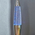 Rainbow Glitter USB Glass Table Lamp - 35 cm