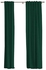 Velvet Curtain Dark Green 260x140cm
