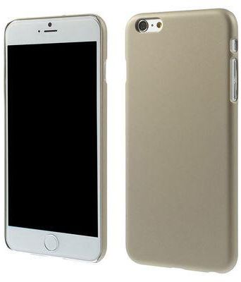 Rubberized Hard Plastic Case For IPhone 6 Plus 5.5-inch - Champagne