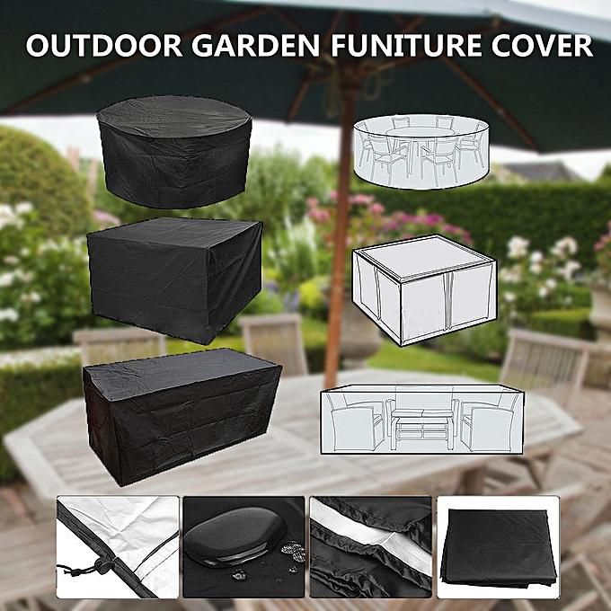 4-10Seaters Table Set Waterproof Cover Garden Patio Furniture Shelter Outdoor  ！ 