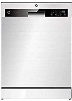 O2 Dishwasher with 6 Programs, 14 Places and 3 Shelves | Model No O60B1A401B with 2 Years Warranty
