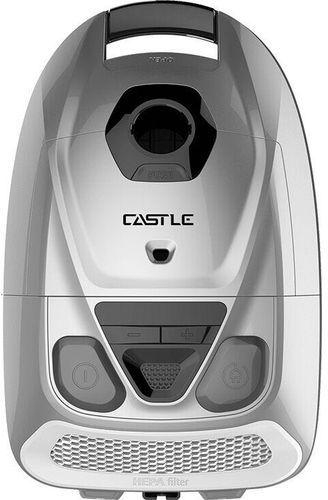 Castle مكنسة من كاسيل VC1624 لون سليفر -2400 وات