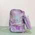 Nulycie17 Sequin BackPack Free Pencil Case (Purple)