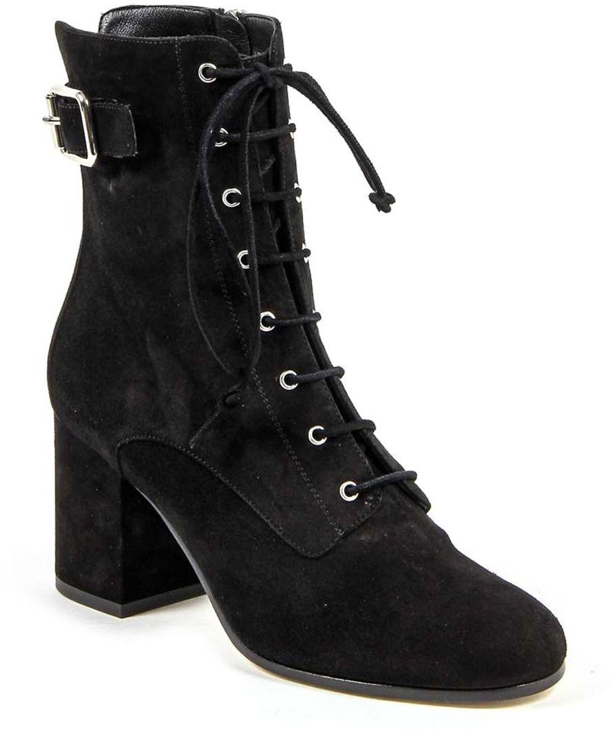 Versace Italia Black Heel Boot For Women