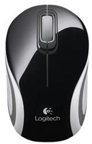 Logitech M187 - Wireless Mini Mouse- Black