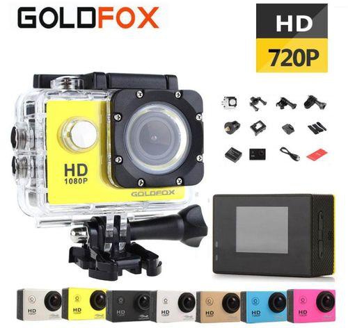 SJ4000 Mini Action Camera, Full HD 720P 30m Waterproof Sports DV Camcorder With 2 Inch LCD Screen For Extreme Outdoor Sports BDZ