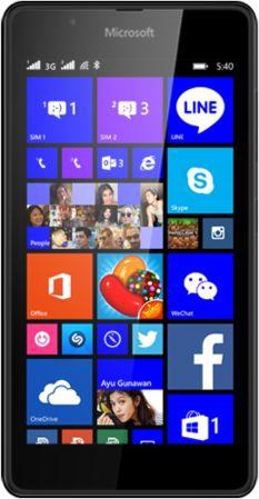Microsoft Lumia 540 Dual Sim - 8GB, 3G, WiFi, Black