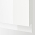 METOD Wall cabinet horizontal w 2 doors, white/Voxtorp high-gloss/white, 40x80 cm - IKEA