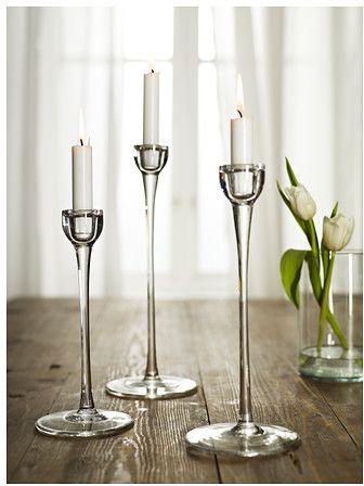 3 Scented Block Candle Holder - Clear [CDL0011]