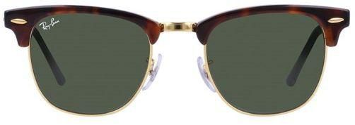 Ray-Ban Clubmaster Unisex Sunglasses - Tortoise RB3016-W0366-51-21-145