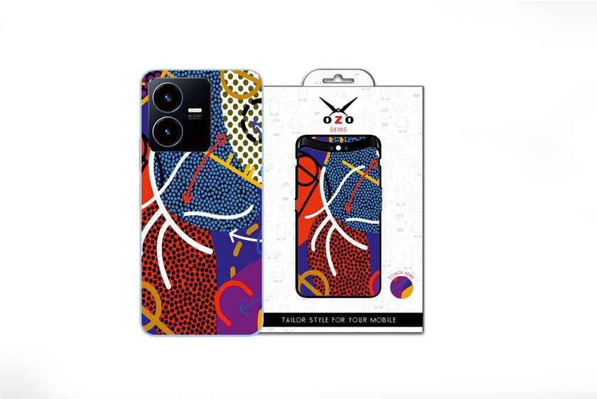 OZO Skins Abstract Art Movement (SE210AAM) For Vivo Y22