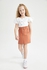 Defacto Girl Regular Fit Woven Skirt