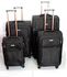 Fashion 4 In 1 Black Elegant Travelling Suitcase