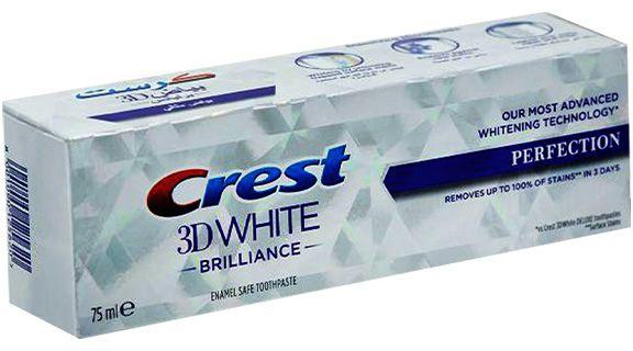 Crest 3D White Brilliance Toothpaste - 75ml 