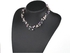 Mysmar Pearl and Mutil Color Stone Necklace