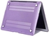13" Air Case, Crystal Hard Rubberized Cover For Macbook Air 13.3 Inch, Purple