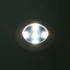 Generic Mini Cordless 5 LEDs Night Light Round LED Decoration Wall Lamp - White Grey