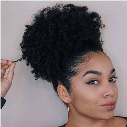 Fashion Afro Hair Bun Extension Colour #33 Brown
