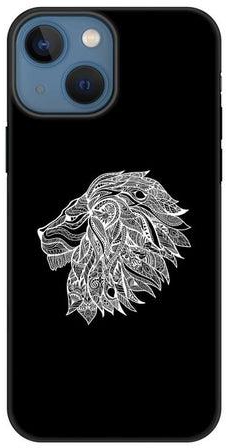 Tough Pro Series Customized Mobile Cover for Apple iPhone 13 Mini Lion Abstract