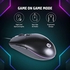 HP M260 RGB Backlighting USB Wired Gaming Mouse, Customizable 6400 DPI, Ergonomic Design, Non-Slip Roller, Lightweighted /3 Years Warranty (7ZZ81AA),Black
