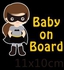 Baby On Board Superhero Safety Sign-Bat Woman
