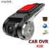 Anytek X28 Mini Car DVR Camera Full HD 1080P To Digital Video Recorder DVRs ADAS Camcorder G Sensor Dash Cam Wifi GPS Dashcam SAISUO(Black 16G GPS)