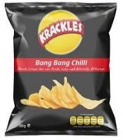 Krackles Potato Crisps Bang Bang Chilli 30 g