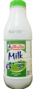 Elle & Vire Skimmed UHT Milk  - 1 L