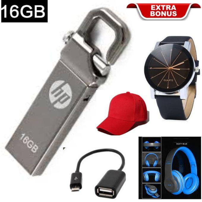 HP 16GB USB Flash Drive + Free Gifts