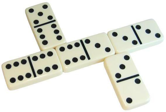 Double Six Dominoes Family Game - Set of 28