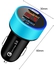 Car Charger Dual USB LED Digital Display 3.1A/QC3.0-Black