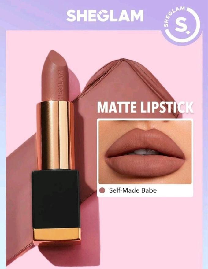 SHEGLAM Matte Allure Lipstick-Self-Made Babe-5887