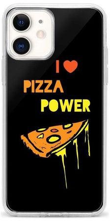 Classic Series Protective Case Cover For Apple iPhone 12 Mini I Love Pizza