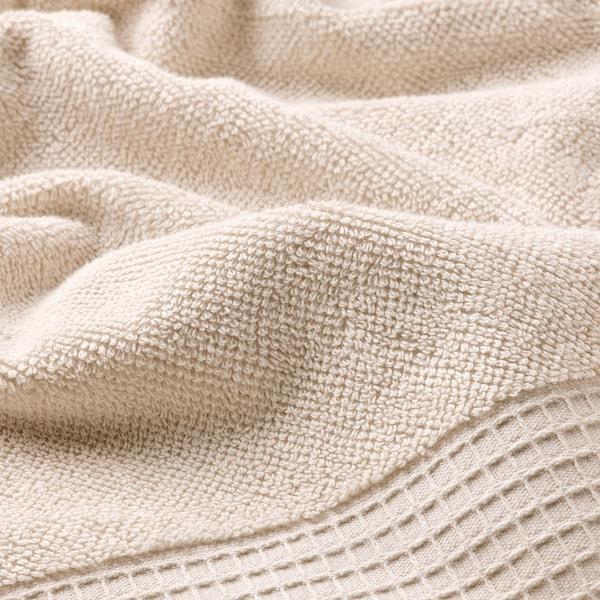 VINARN Hand towel, light grey/beige, 40x70 cm - IKEA