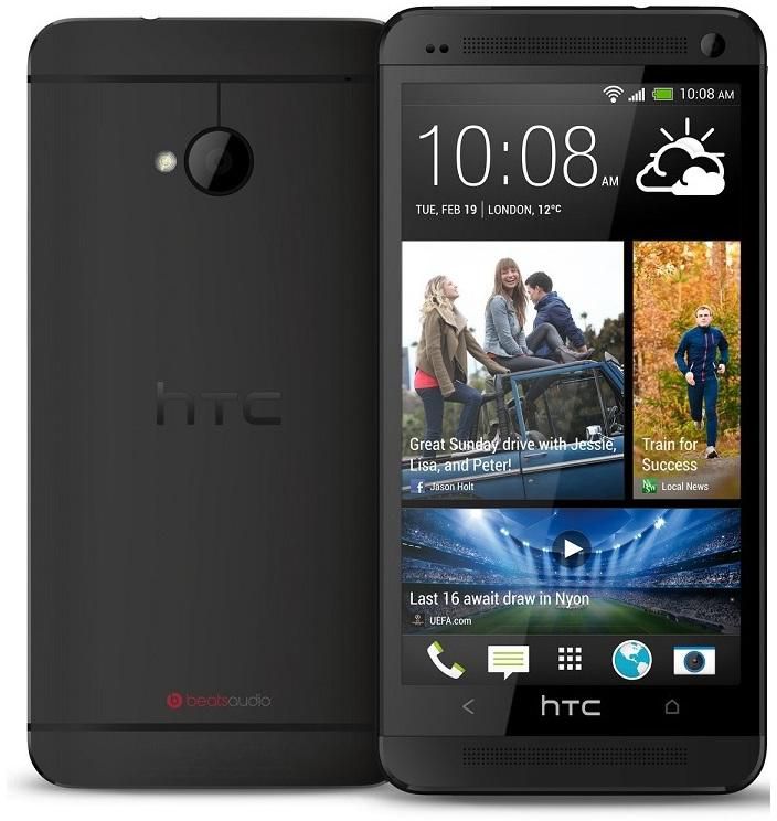 HTC One M7 16GB LTE Dual SIM Smartphone Black