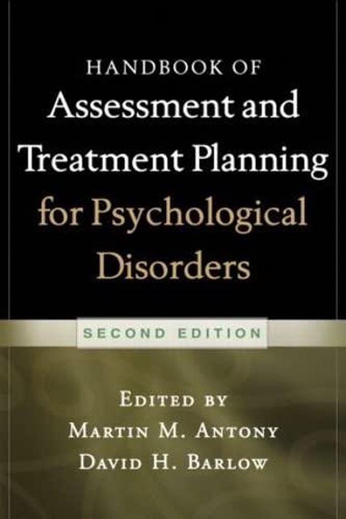 Taylor Handbook of Assessment and Treatment Planning for Psychological Disorders ,Ed. :2