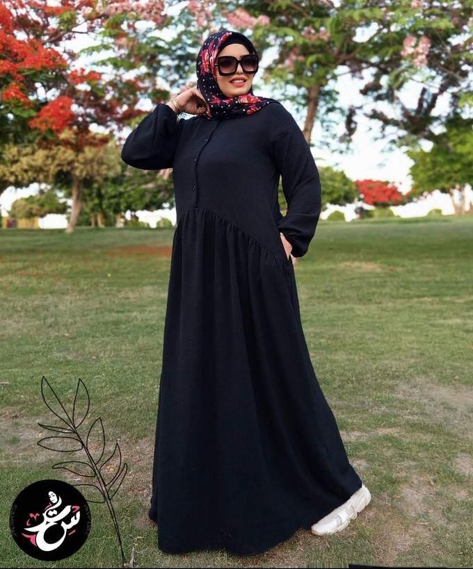 Women Long Dress - Black