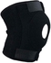 Elastic Knee Support Brace Kneepad Adjustable Patella Knee Pads Safety Guard Strap,Black