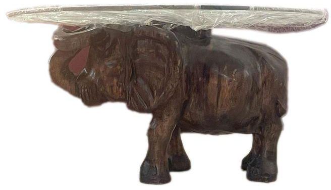Exclusive Animal Woodend Carved Table