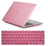 Hard Case Cover With Keyboard Cover For Apple MacBook Pro 13-Inch A1706/a1708 13inch Pink