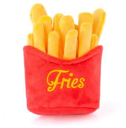 P.L.A.Y. AMERICAN CLASSIC FAST FOOD PLUSH & SQUEAKY DOG TOY – FRENCH FRIES